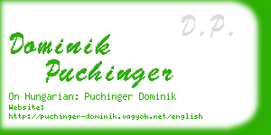 dominik puchinger business card